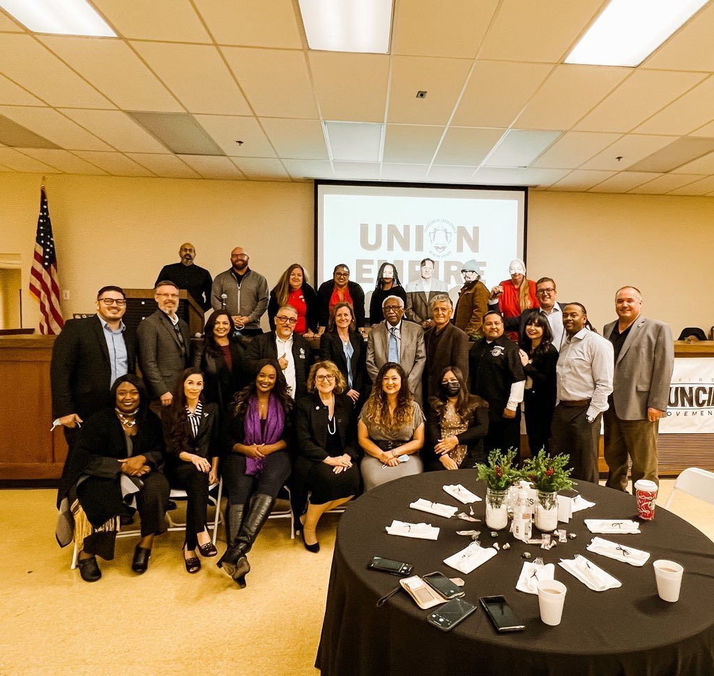 KareemGongora's tweet image. Thankful to be invited to house of labor to welcome @CA_WorkforceDev Labor Secretary Natalie Palugyai, for her first visit to the Inland Empire. She is the first Latina to serve in this role.

Grateful to be in the company of good friends and community leaders. 

#OneMovement