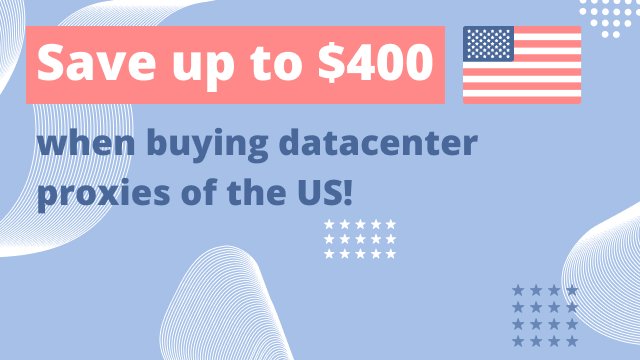 RSocksProxy's tweet image. Datacenter proxies of the US have become more affordable!
  
We have decreased the price of the highly demanded MIX | USA: 
Day — $80
Week — $240
Month — $590

And the number of threads has been increased from 500 to 1500!
Get the fastest and most stable proxies profitably!