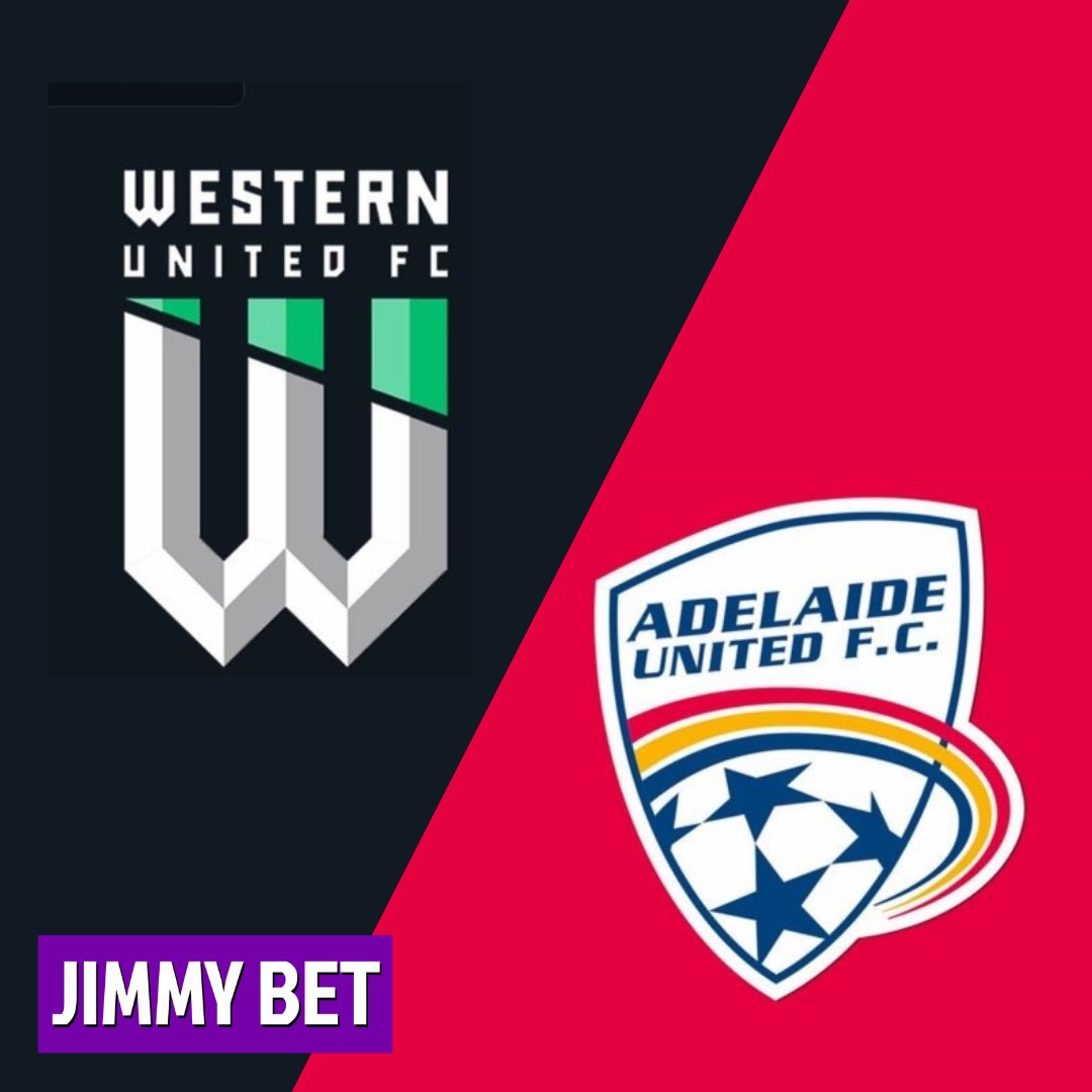 JimmyBetAU's tweet photo. Western United VS Adelaide United 
What’s your pick for Tonight’s Match in the A League?? 

#soccer #football #aleague #aussiesoccer #aussports https://t.co/nk7RcSRzYn