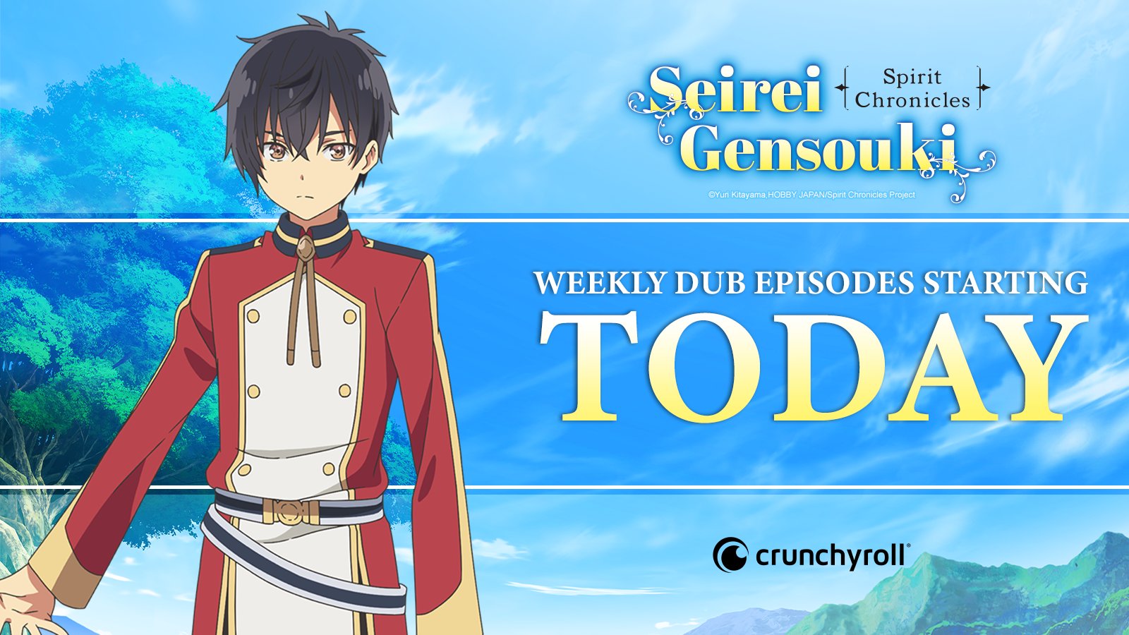 Crunchyroll on X: Seirei Gensouki: Spirit Chronicles dub is out today! 🎉  ✨WATCH:   / X