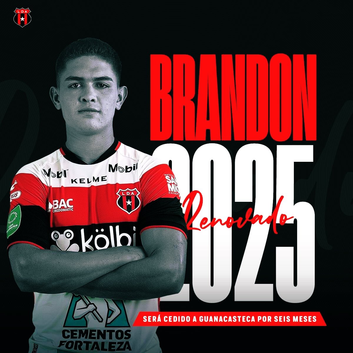 DiarioManudo's tweet photo. #Alajuelense 

Uno regresa para competir en el once estelar @miguelajú y el otro se va para buscar minutos en primera con una renovación bajo el brazo @brandonaguilera. #Exitosaambos https://t.co/BYO8R7DBVZ