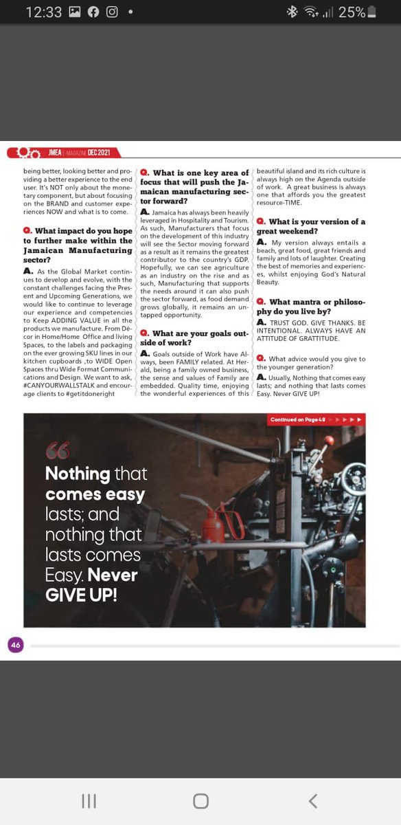 Check out the latest issue of JMEA emagazine #greatread #manufacturing #Legendary
