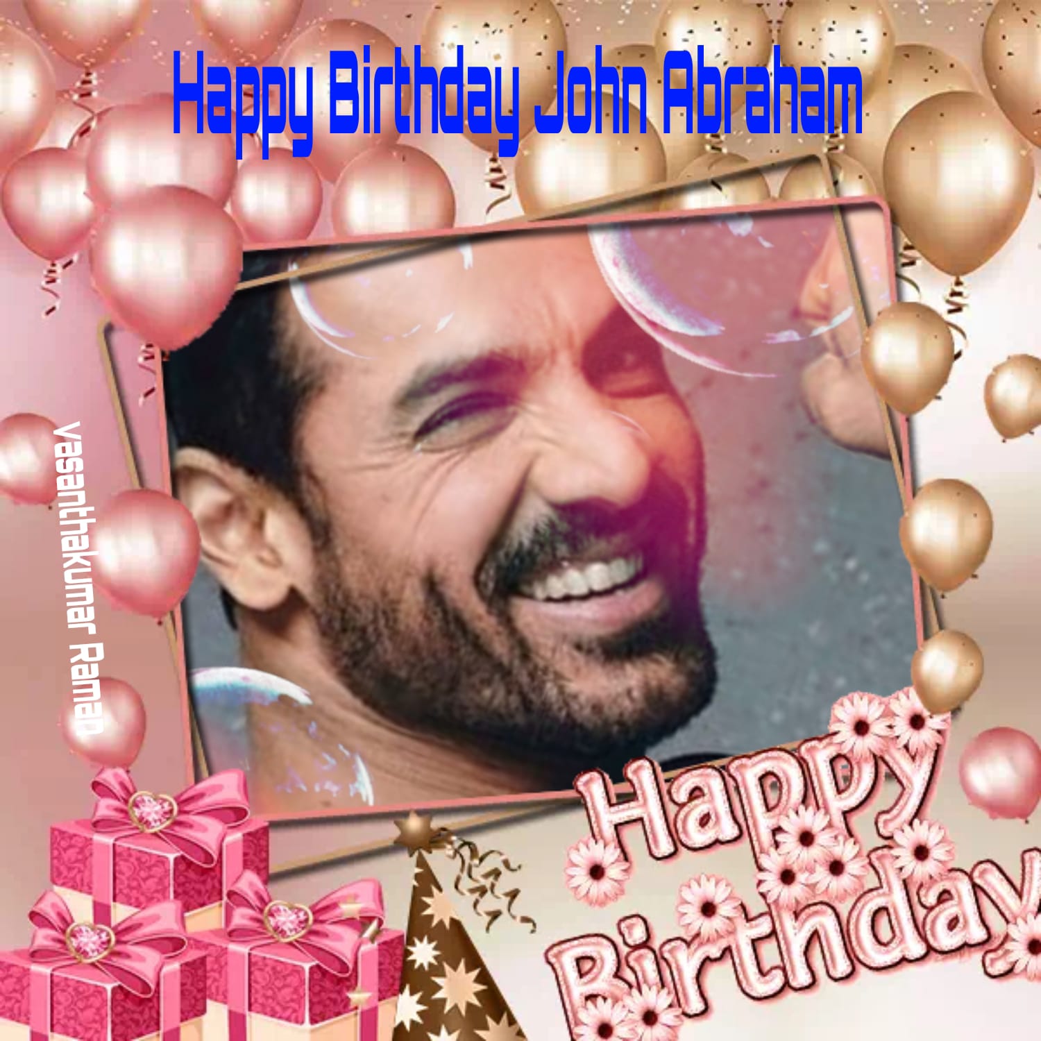 Happy birthday john Abraham   