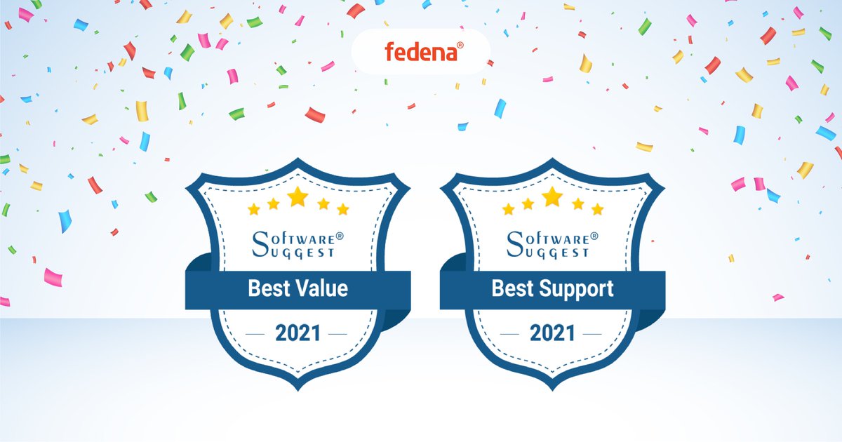 Fedena is super proud to earn these badges again from <a href="/SoftwareSuggest/">SoftwareSuggest</a>. Thank you for this honor.

Connect with us to know more about Fedena - fedena.com/contact

#schoolsoftware #schoolerp #edtechchat  #edtech #recognition #awards