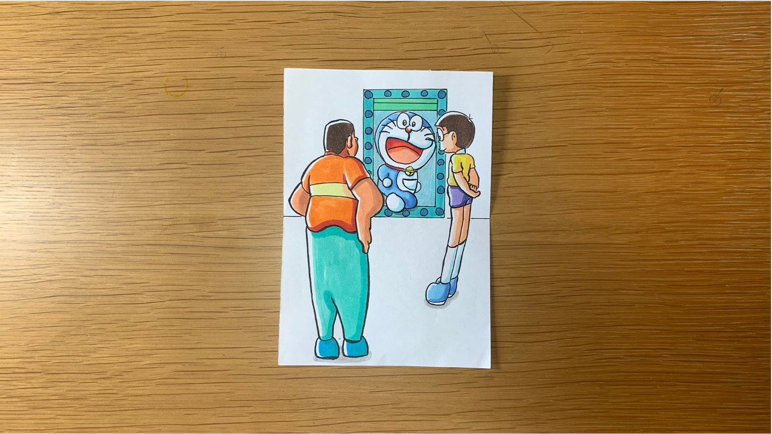 ウルトラ芸術作品！！ドラえもんパイセンの絵！！早い者勝ち！！
