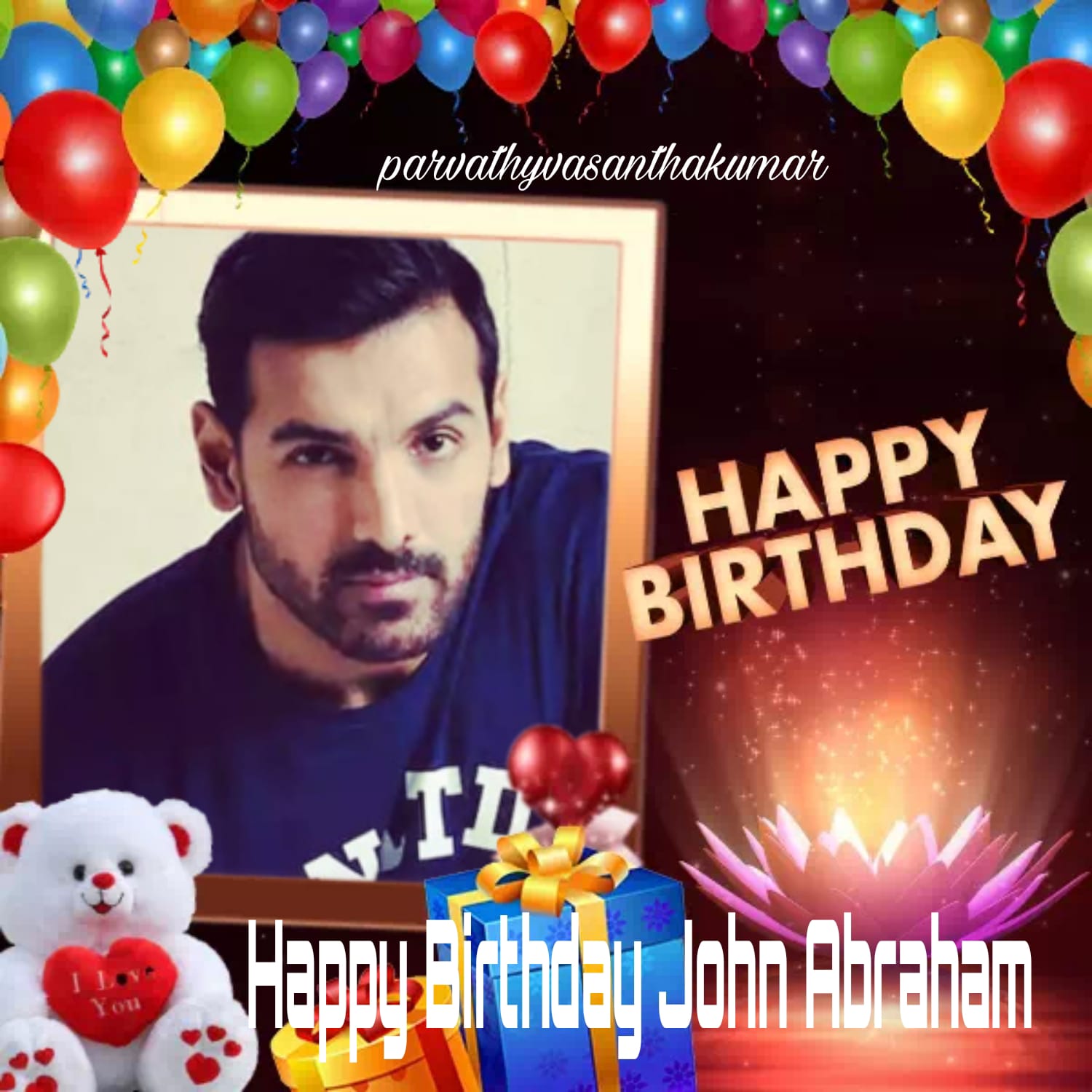 Happy birthday john Abraham   