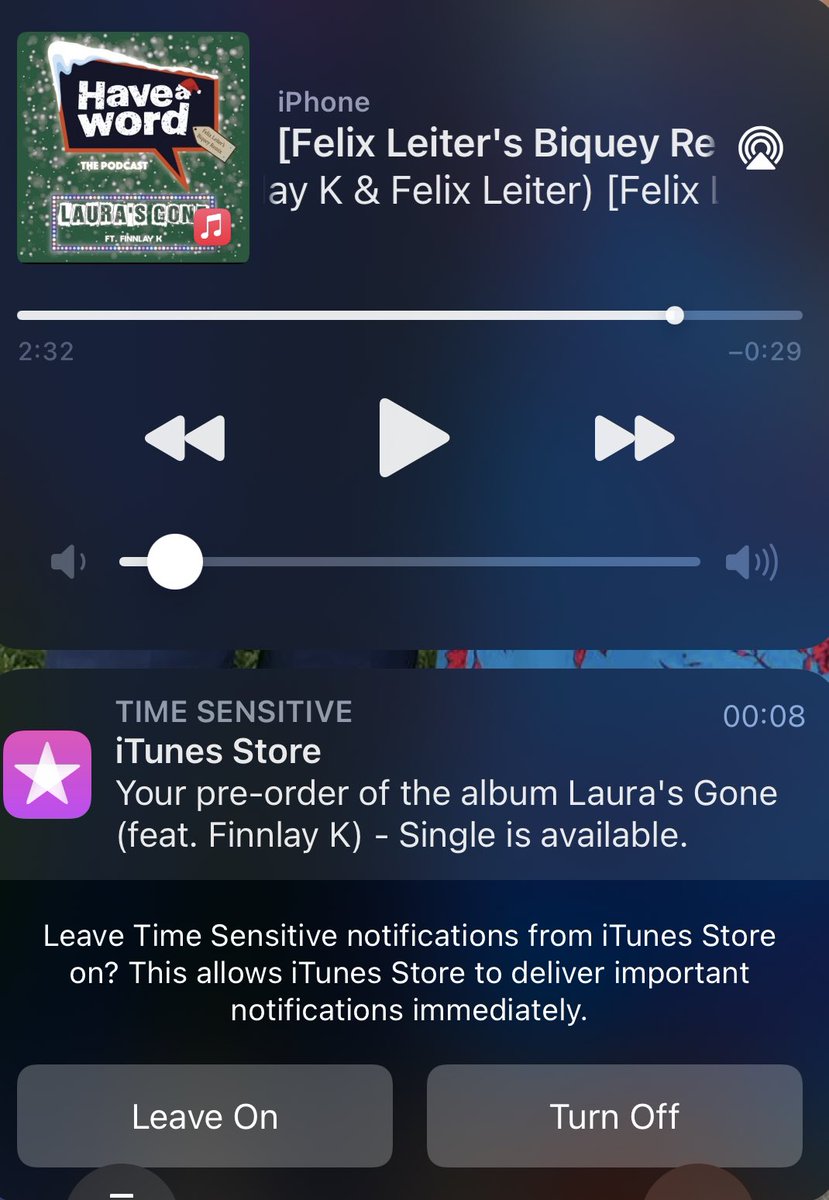 Right then <a href="/Haveawordpod/">Have A Word</a> . It’s time to get #laurasgone trending I think. Go and buy all 3 lids!