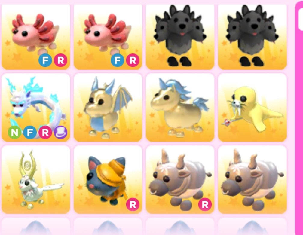 I traded r h for adopt me pets and did these trades idk if they're fair or  not : r/AdoptMeTrading