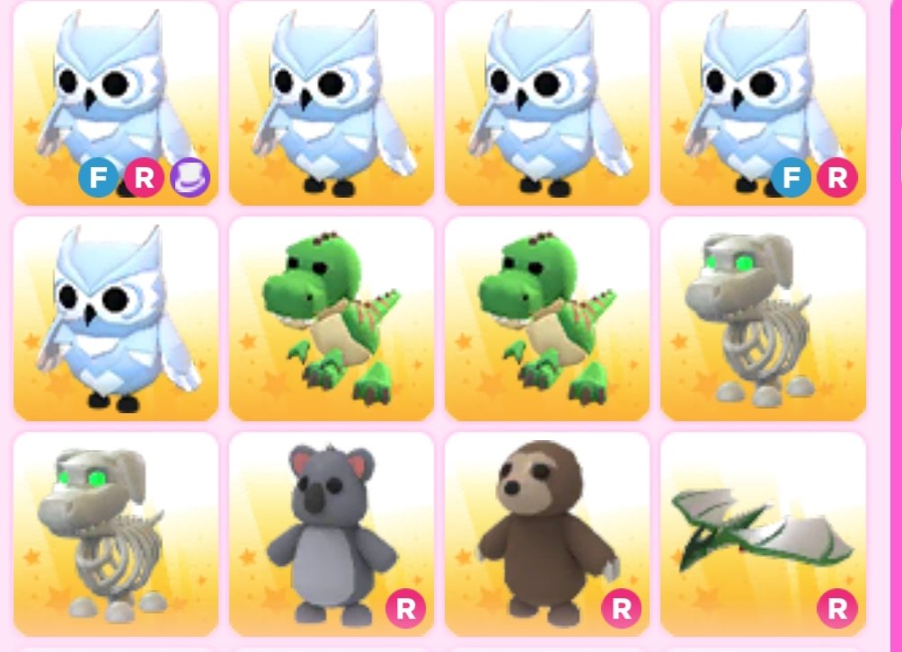 I traded r h for adopt me pets and did these trades idk if they're fair or  not : r/AdoptMeTrading