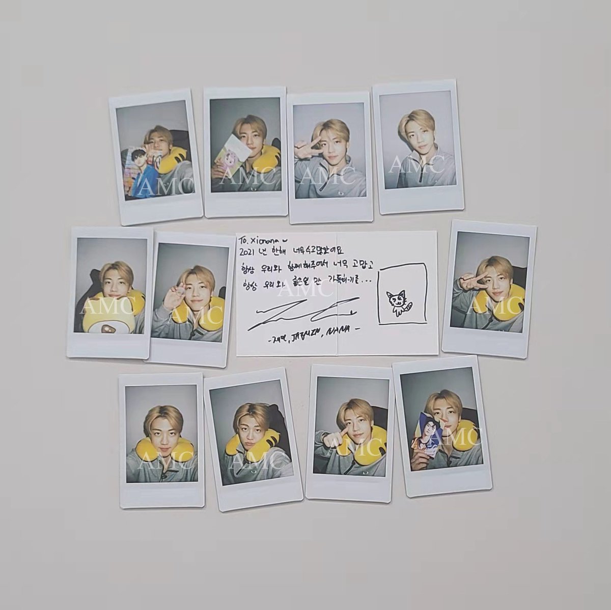 kkyunana's tweet image. Jaemin Huya Live Polaroid