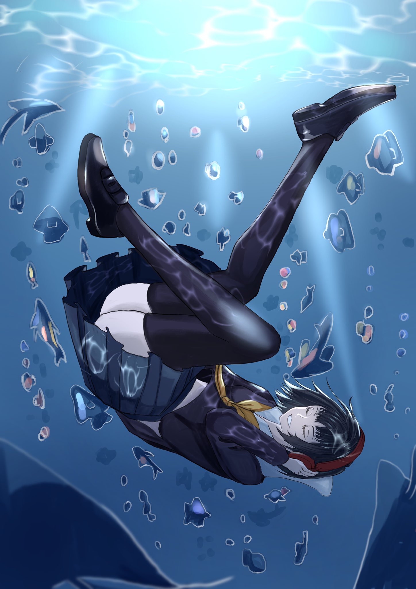 Top Note 海 女の子は神秘的 絵描きさんと繋がりたい 海のイラスト 音楽 T Co Ayufrcezo4 Twitter