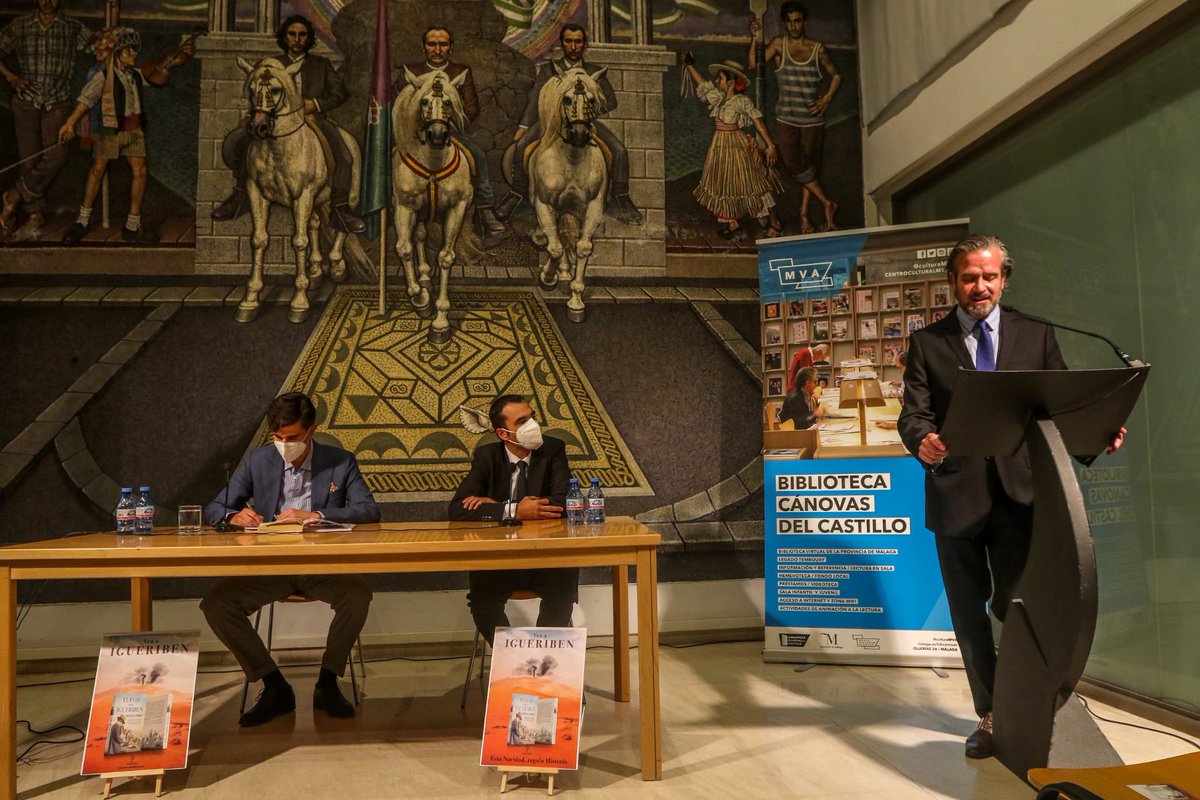 Turbriga1's tweet photo. Agradecer a la Diputación de Málaga y al personal de la Biblioteca su acogida y disposición.

📸 Lorenzo Carnero https://t.co/YrKajrr9hB