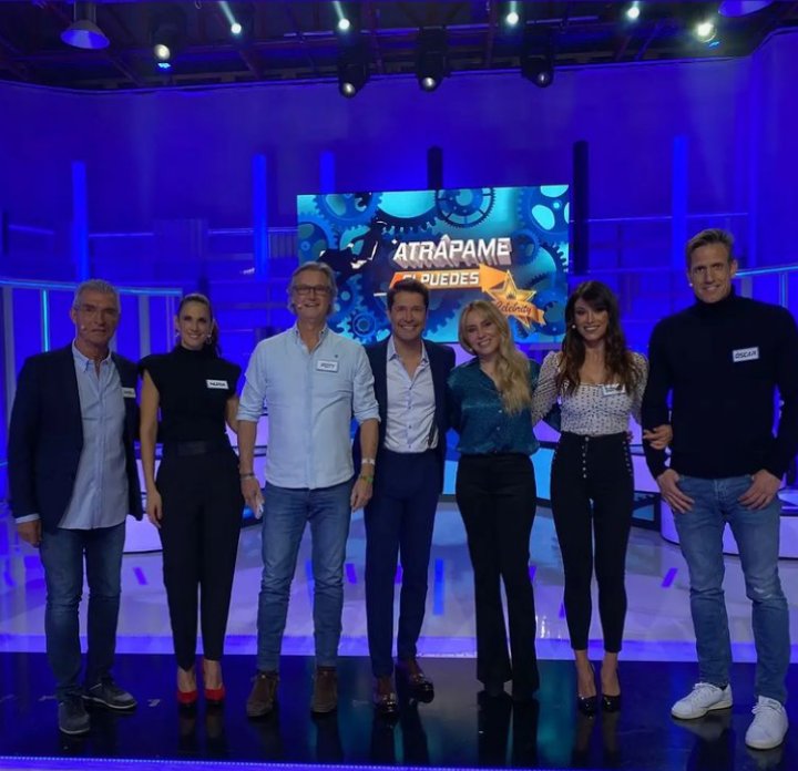 NuriaFergoWeb's tweet photo. Nuria Fergó participó ayer en el programa de Telemadrid "Atrápame si puedes celebrity" https://t.co/k2IkW1ICGj