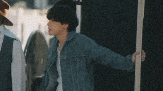 kim taehyung for bts crosswalk what a fine man 📸