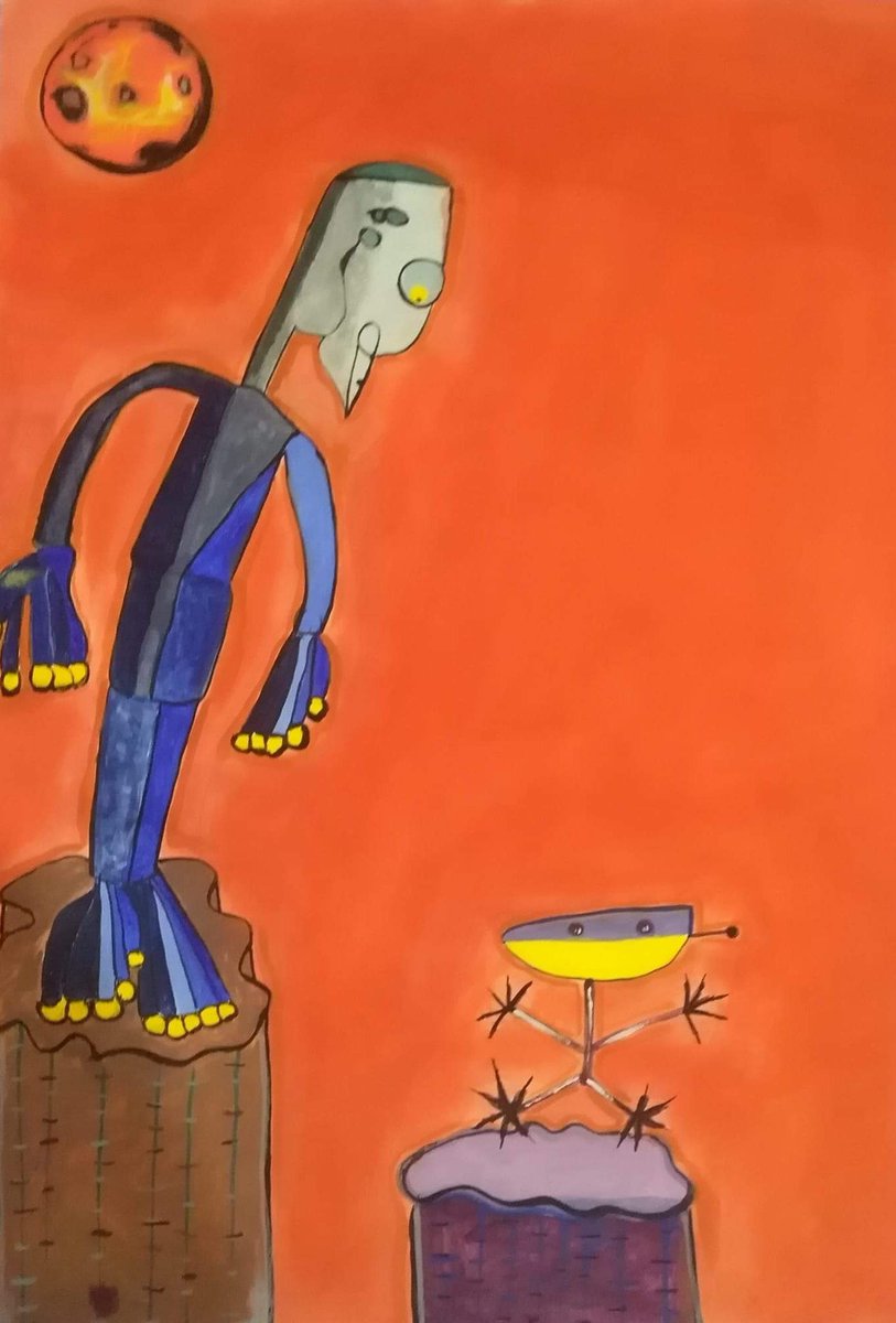 andr3w's tweet photo. tw: suicide

i found out tonight that an NFT artist whose work i collected took his own life after losing his young son to leukemia. his name was Moises and he was a painter from Mexico. i feel like shit right now but i just wanted to take a moment to honor his memory. https://t.co/9t5V6xk99r