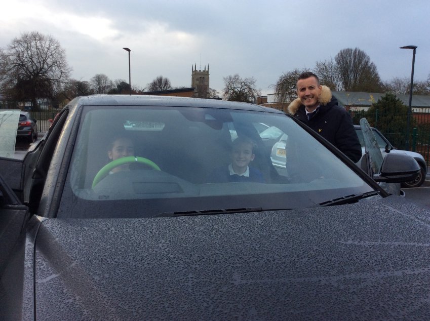 SPSPAcademy's tweet photo. Thank you @LamborghiniLeic for sponsoring our hot chocolate morning. The children (and staff!) enjoyed the festive treat and the delivery vehicle was very exciting! #sytner #allthingsarepossible @Rise_MAT https://t.co/cBvV67UA08