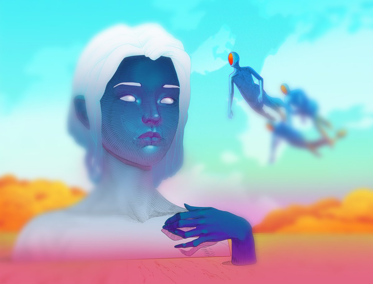 iyusmn's tweet photo. GM GN ALL!
here sneakpeak of my last drawing, 
ill minting @withFND! 🌐
maybe in early 2022 , see you there!

#NFT #nftcollector #nftartist  #cryptoart #nftarts #NFTdrops #nftdrop #eth #Ethereum   #NFTs #NFTCommunity  #nft #nftart #withFND https://t.co/GdCfIVSalx