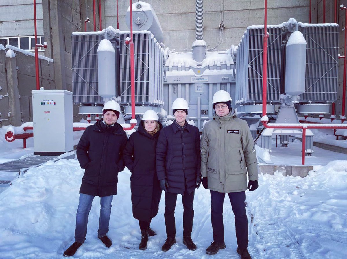 T_Transformator's tweet image. 9 декабря представители ООО «Тольяттинский Трансформатор» провели рабочую встречу на ПС «Выборгская», которая входит в состав Карельского ПМЭС, филиала МЭС Северо-Запада ПАО «Россети ФСК ЕЭС».