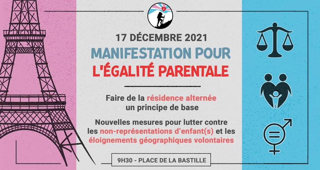 JusticeFamille's tweet photo. C'est le grand jour, la dernière étape symbolique de notre marche pour l'#ÉgalitéParentale. Des centaines de parents et grands-parents seront mobilisés pour l'avenir des #enfants ✊🏻 RDV à 9h30 place de la Bastille. Plusieurs député(e)s seront présent(e)s 🇨🇵 #RésidenceAlternée https://t.co/XSd5tiKiPh