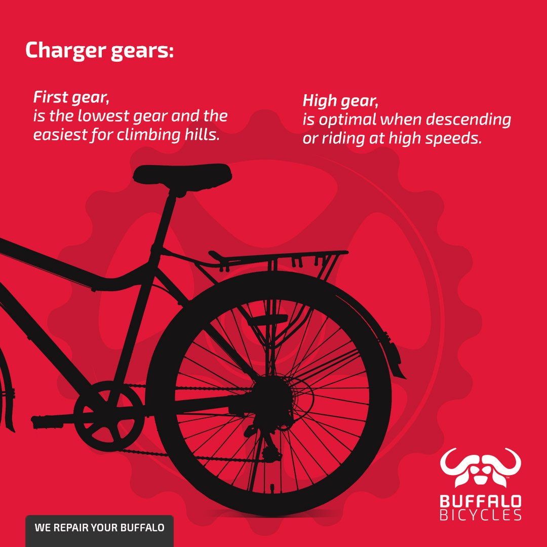 Getting to know your Buffalo Charger's gears