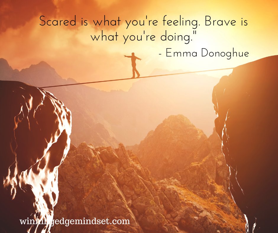 Sometimes when in the middle of something challenging, we might want to give up, throw the towel in because it just feels too difficult &amp; we can't seem to justify the end to the means. But remember what's at the end if you carry on. Push on through. Believe in you &amp; your ability.