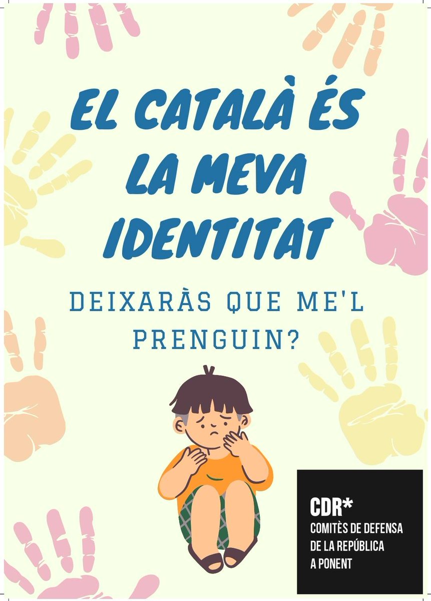 CdrPonent's tweet photo. Negar-nos la nostra identitat és el que porten fent més de 300 anys.

➡ NO els ho  permetrem.
➡Els ho  fem saber.
➡La nostra identitat es inalienable.

L únic camí és la independència.

#ElCatalàNOéstoca
#DUI

@erc @junts @cup https://t.co/7E45wdW8Sd