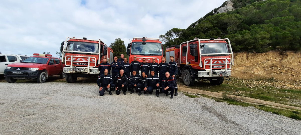 BornotGilles's tweet image. Fin de mission en Tunisie merci à #ONPC 🇹🇳 et à  mes collègues 🇨🇵#UIISC7 #UIISC5 #SDIS17 #ECASC
Bravo aux nouveaux Cod3🇹🇳