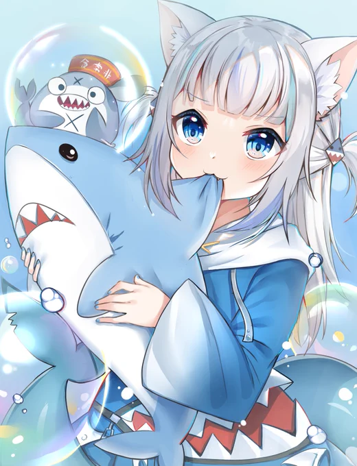 GURA🦈💙💙
#gawrt 
#gawrgura 