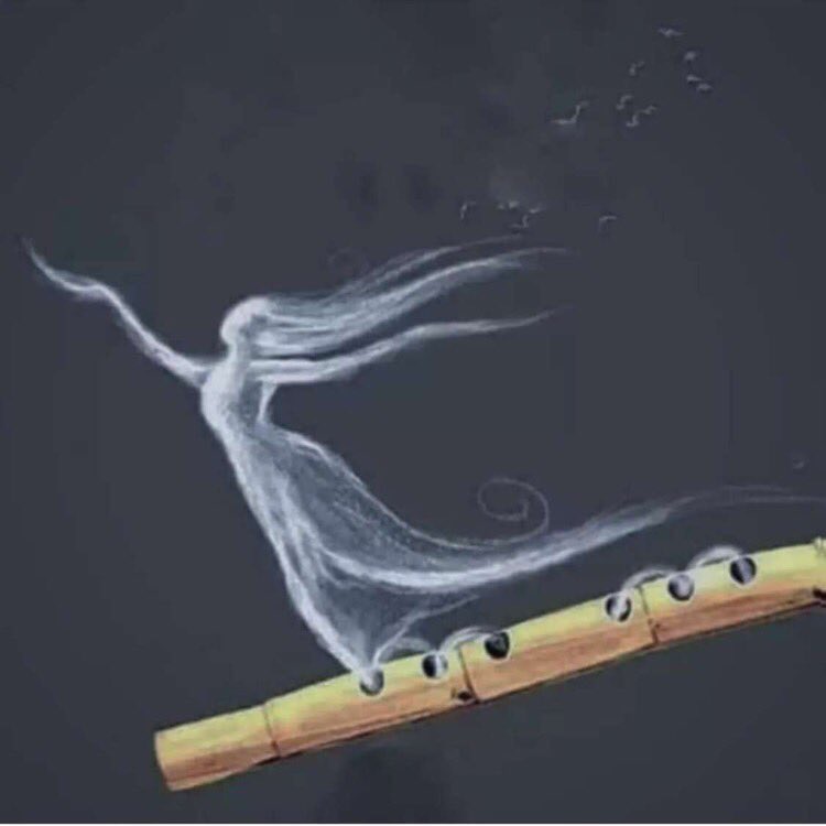 "فيك من الثقوب مايكفي ليكون قلبك ناياً "