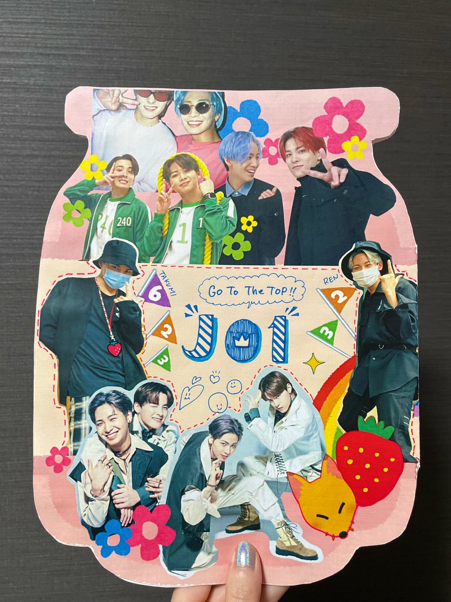 shiratama15d's tweet image. JAM瓶で送りました☺️☺️💌🍓🍓🍓
#サンスポ #andpost
#川西拓実 ＃川尻蓮 #JO1