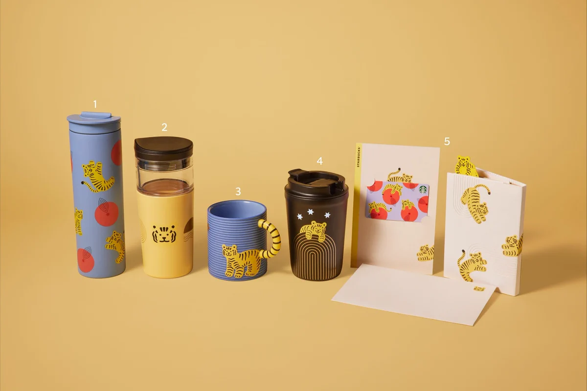 オンラインストア限定！スターバックスから「トラ」をモチーフにしたアジアコレクションが発売！