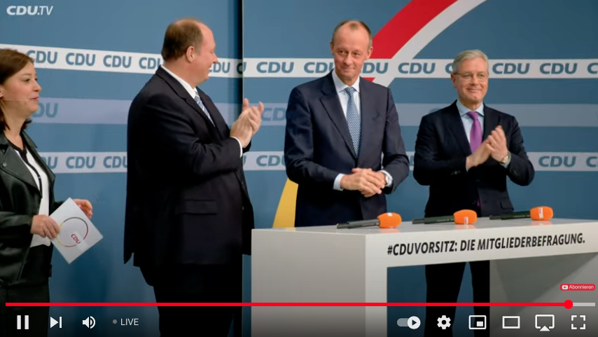 Herzlichen Glückwunsch <a href="/_FriedrichMerz/">Friedrich Merz</a> zum #CDUVorsitz!
Wir freuen uns auf die  Zusammenarbeit und nehmen Sie gerne beim Wort: klimaunion.de/pressemitteilu…