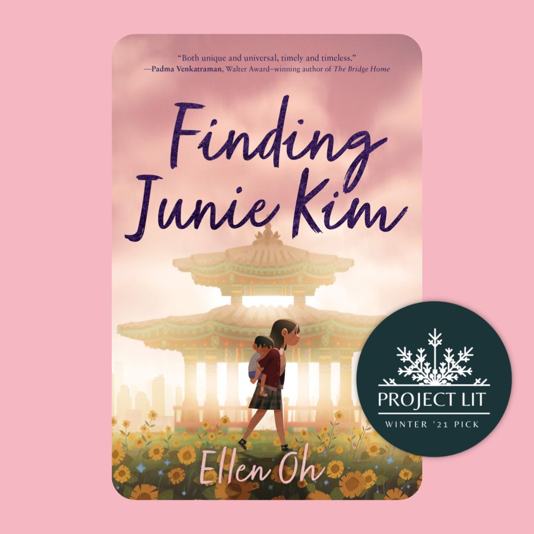We’re thrilled to announce that FINDING JUNIE KIM by @ElloEllenOh is a 2021 #ProjectLITBookClub selection! 📚❤️