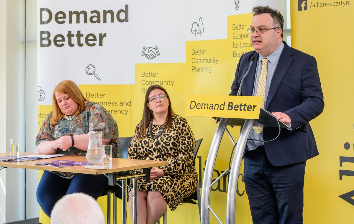 Alliance Party tweet media