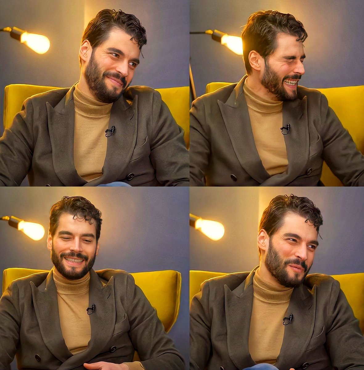 The way he kept laughing and smiling during the whole interview!
                                      ••#AkınAkınözü