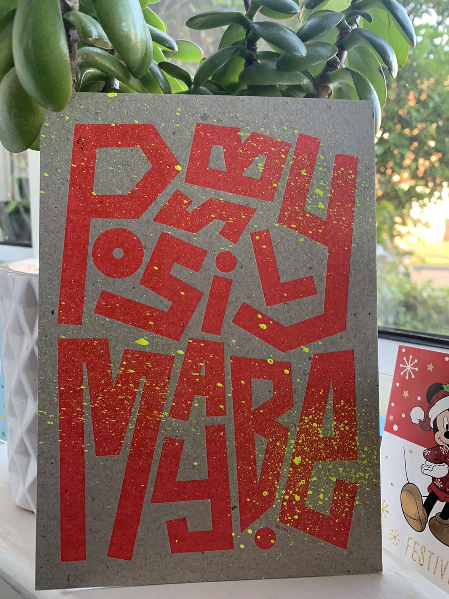 Whatsthesketch1's tweet photo. Awww @dotto_studio thank u for your lush Xmas card today!!It’s been so cool 2 connect this year -you’re right ! Cannot wait 2 meet IRL..your wordy work design is inspiringly bosss 😎xxx
#possiblymaybe #getlostcovid #manchesterdesign #manchesterart #altrinchamartsfestival #bjork https://t.co/XzDhL6GwIj