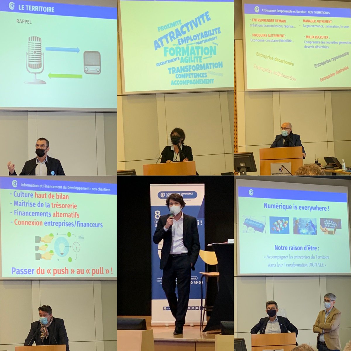 Installation de tous les membres de la nouvelle mandature @CCI49 animée par #MatthieuBilliard : #entrepreneuriat responsable #rse #economiecirculaire #apprentissage #territoire  #financements #Numerique - en synergie étroite de notre réseau <a href="/ccipdl/">CCIPaysdelaLoire</a> <a href="/ccifrance/">CCI France 🇫🇷🇪🇺</a>