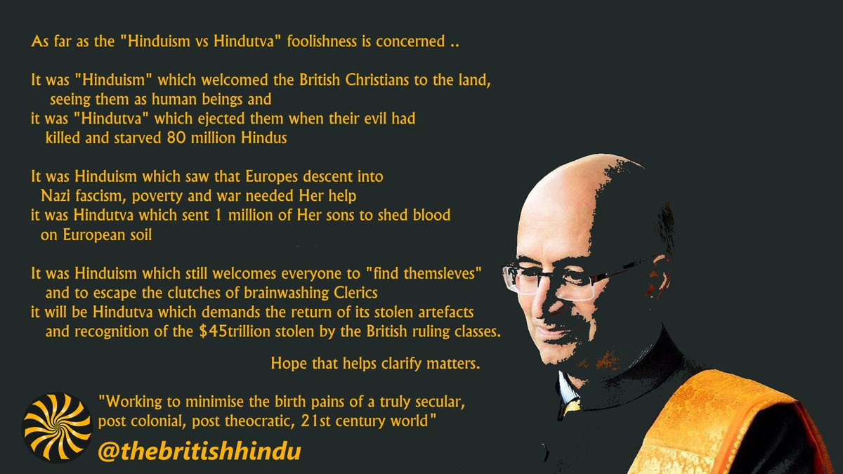 thebritishhindu's tweet photo. #Hindutva vs #Hinduism ... lets clarify the matter once and for all ... https://t.co/Eg8QhO4jlo