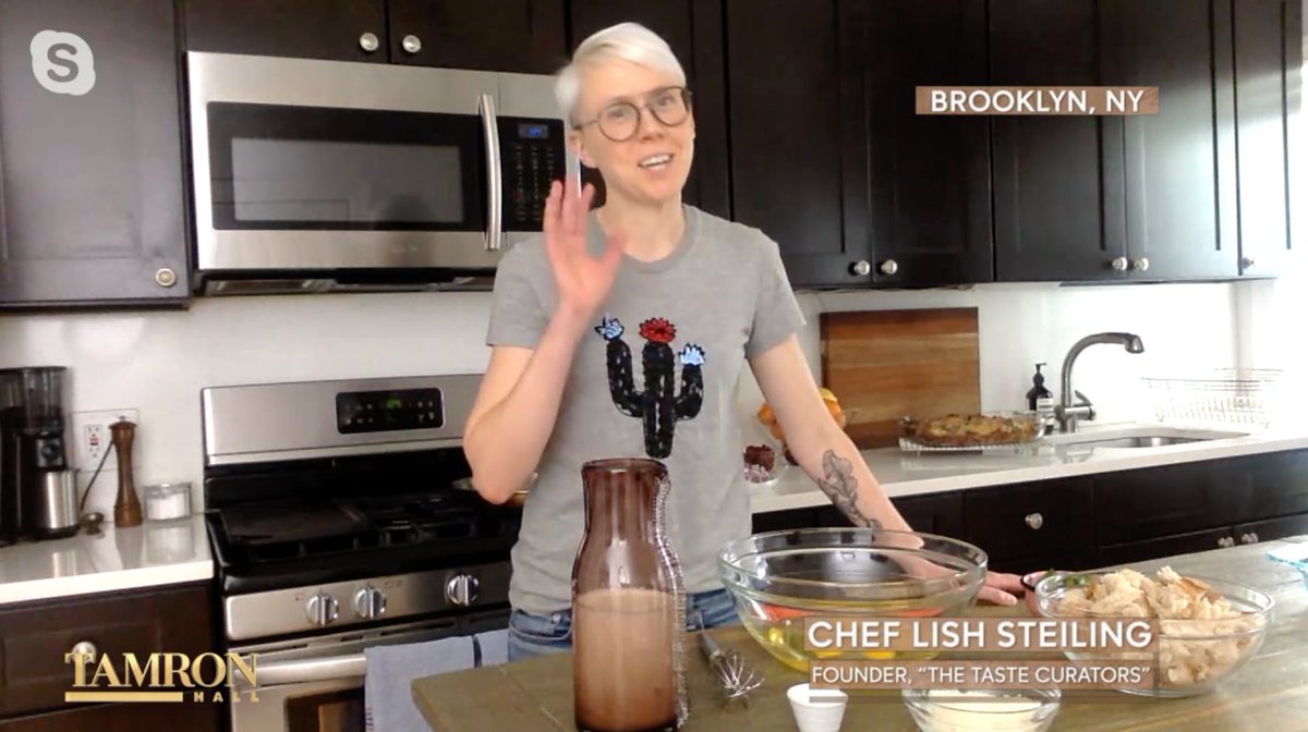 This morning we’re closing out Tamron’s Week of Wishes. Chef Daniel Thomas is joining <a href="/tamronhall/">Tamron Hall</a> in the Tam Fam kitchen and #Chopped champion Lish Steiling recreates one of my favorite recipes. Join us!

<a href="/TamronHallShow/">Tamron Hall Show</a>   #TamronHallShow