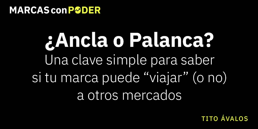 Extender el alcance de una marca es siempre un riesgo. Una "fórmula" muy simple que siempre me sirve es imaginarme lo que la marca aportaría o lo que quitaría a la nueva oferta.
#branding #Marketing