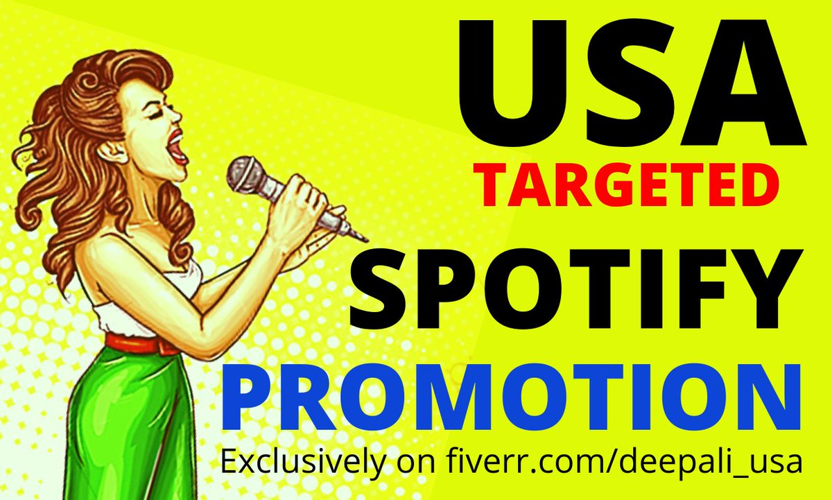 Deepali Sarker (@deepalisarker) on Twitter photo Hire me for organic spotify music promotion for your spotify music??
My service link : fiverr.com/share/Adr0BP
Email : deepalisarker@gmail.com
#spotifypromotion Hire me for organic spotify music promotion for your spotify music??
My service link : fiverr.com/share/Adr0BP
Email : deepalisarker@gmail.com
#spotifypromotion