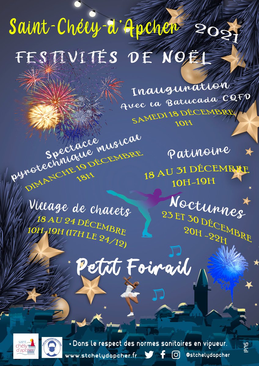 J-1 avant le début des festivités de #noel à #saintchelydapcher
#lozere #noel #patinoire
urlr.me/y8Fhb