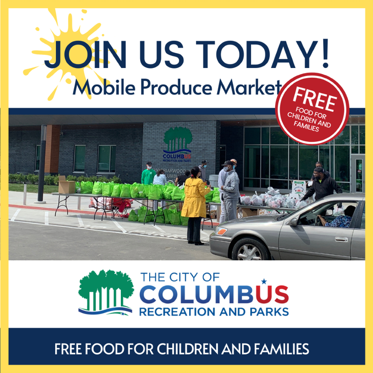 Far East Community Center is serving you fresh fruits and vegetables. Join us today at the #MobileProduceMarket to receive fresh produce and resources. Distribution at Far East Community Center will begin at 3 p.m. #FoodAroundCbus #TogetherCbus #FreshProduce