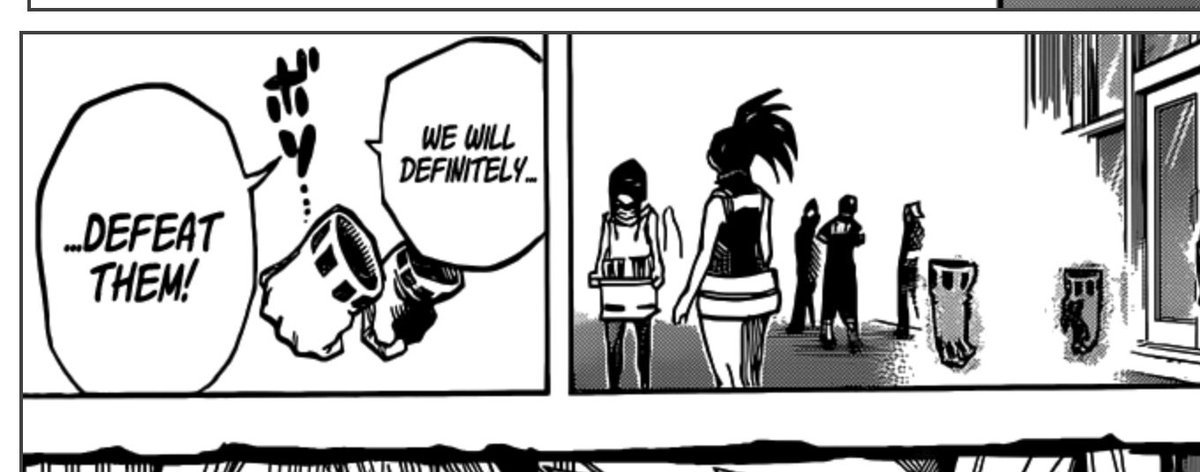 #bnha338 #mha338 #bnhaspoilers #mhaspoilers 
If y'all seriously think Hagakure is NOT also AFO's spy at this point idk what to tell you 