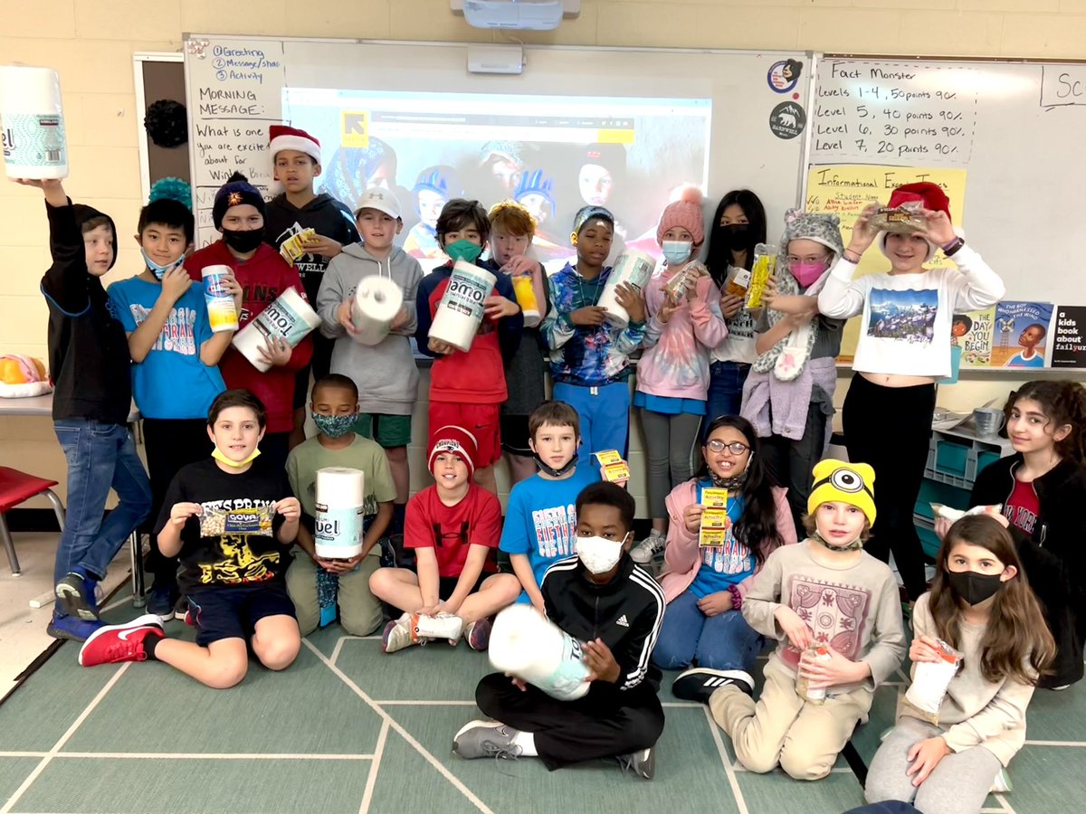 This time of year is all about giving to others! This week, 5th graders collected donations for <a href="/theIRC/">IRC</a>. For more information about this organization, visit rescue.org. So proud of our students! @CMorganBES <a href="/tarajeanroper/">Tara Roper</a> <a href="/stemniski/">MrsStemniski</a> <a href="/TheBarnwellBeat/">The Barnwell Beat!</a>