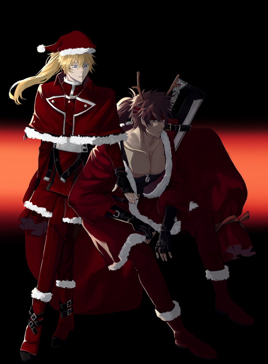 크리스마스 합작 솔+카이로 참여했습니다~^^
합작 페이지에선 떨어져있지만 사실 붙여놓은 그림이었다는 사실...
크리스마스는 좋군요... 
#렛츠가락 #GUILTYGEAR