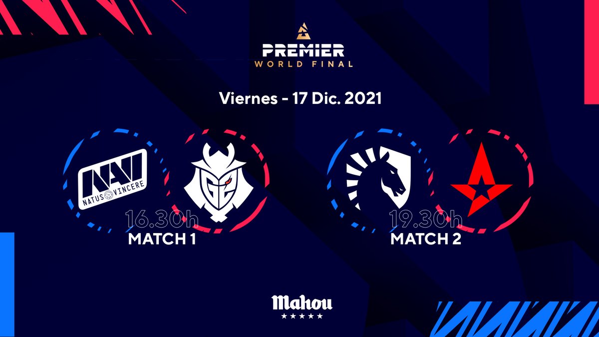 Unity League - CS:GO (@lvpescsgo) on Twitter photo Ya llegan los últimos tres días de la #BLASTWorldFinal. ¡Vente hoy con <a href="/mahou_es/">Mahou</a> y <a href="/_Pitu_/">Pitu Herranz</a> a despedir dos equipos del bracket inferior!
⏰16:30 <a href="/G2esports/">G2 Esports</a> vs <a href="/natusvincere/">NAVI</a>
⏰19:30 <a href="/TeamLiquid/">Team Liquid</a> vs <a href="/AstralisCS/">Astralis Counter-Strike</a>
➡️twitch.tv/pituherranz
➡️twitch.tv/lvpes2 Ya llegan los últimos tres días de la #BLASTWorldFinal. ¡Vente hoy con <a href="/mahou_es/">Mahou</a> y <a href="/_Pitu_/">Pitu Herranz</a> a despedir dos equipos del bracket inferior!
⏰16:30 <a href="/G2esports/">G2 Esports</a> vs <a href="/natusvincere/">NAVI</a>
⏰19:30 <a href="/TeamLiquid/">Team Liquid</a> vs <a href="/AstralisCS/">Astralis Counter-Strike</a>
➡️twitch.tv/pituherranz
➡️twitch.tv/lvpes2