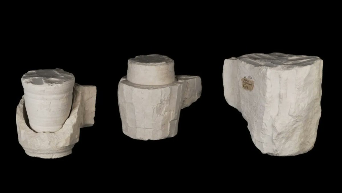 ESIsrael21c's tweet photo. Una muestra en la #Galilea exhibe objetos de 2.000 años de antigüedad. Se llama “Ruta del Sanedrín” e incluye a la Piedra de Magdala hallada en #Migdal en el norte de #Israel donde se cree que nació María, la madre de #Jesús. https://t.co/hYK0bBRqLl https://t.co/ORWn1VcdX7