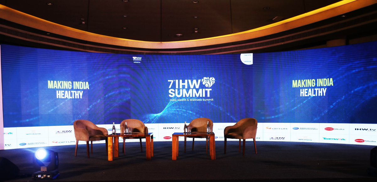 IHWCouncil's tweet photo. The time is here, the stage is set and the occasion to deliberate upon the possibilities of change is just right to create a healthier India.

#IHWSummit2021 #IHWSummit https://t.co/qupWgwkONt