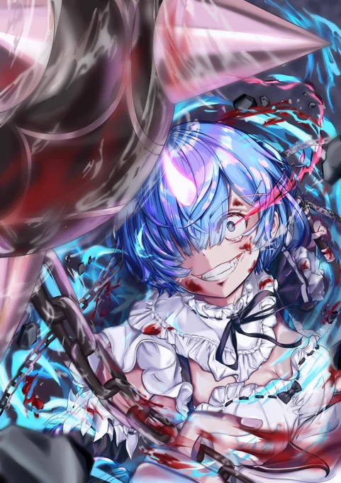 #2021年自分が選ぶ今年の4枚
#イラスト #rezero 
4枚じゃ足りない...。
完全にリゼロで染まりました😇 